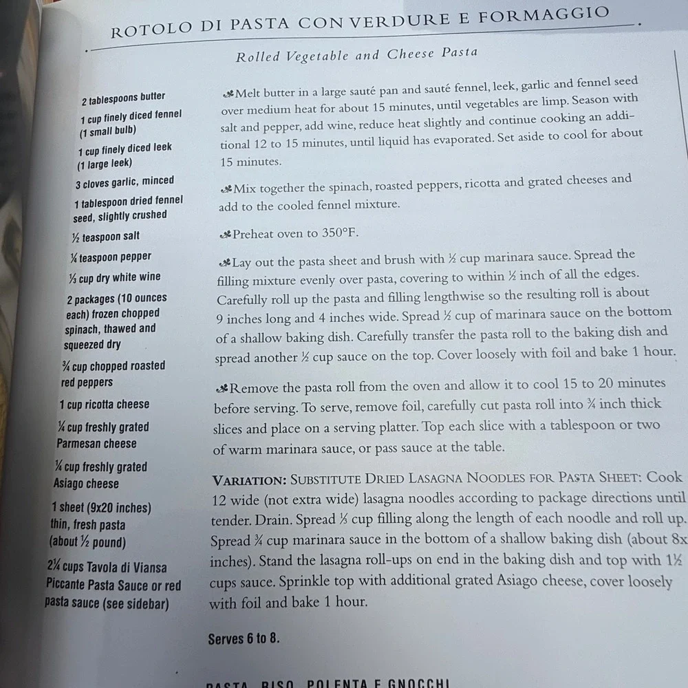 Cucina Viansa Cookbook Viansa Winery Italian Recipes‎ Sonoma California